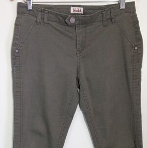 Mudd olive skinny pants women size 11 (juniors)